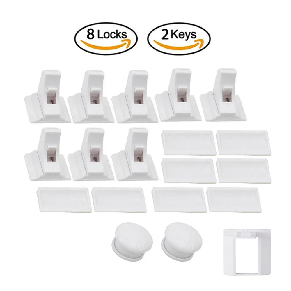 Baby Safety Lock Invisible Lock Kids Security  Protection
