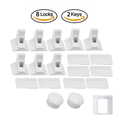 Baby Safety Lock Invisible Lock Kids Security  Protection