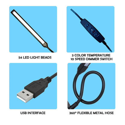 Home LED Eye-Caring Architect Desk Lamp No Flicker