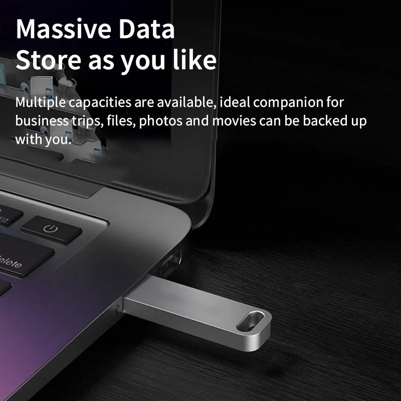 Metal USB Flash Drive USB High Speed Memory Stick