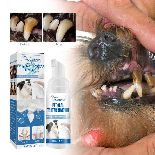 Pet Oral Spray Dental Dirt Remover Cat Teeth Cleaning Breath Freshener