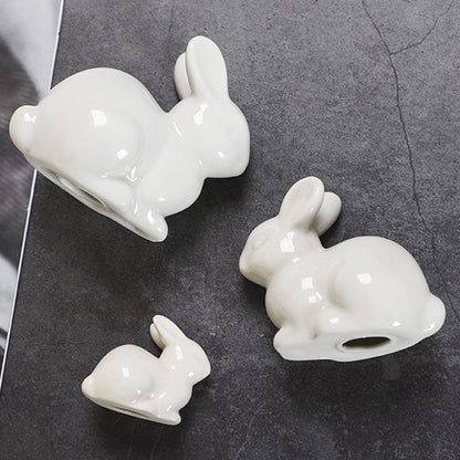Cute Miniature Bunny Figure Home Decoration