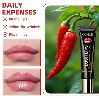 Lip Plumper Oil Instantly Volumising Increase Lip Elasticity
