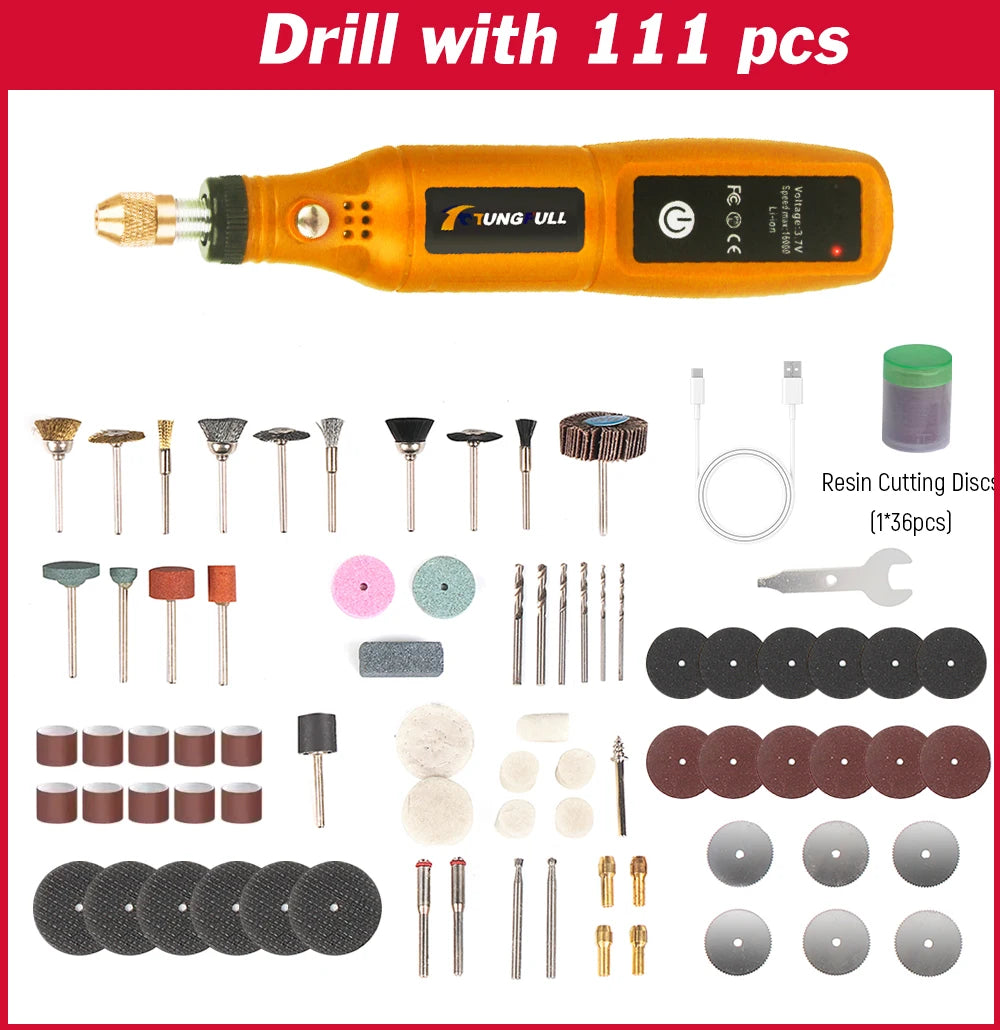 Mini Wireless Drill Rechargeable Polishing Machine Engraving