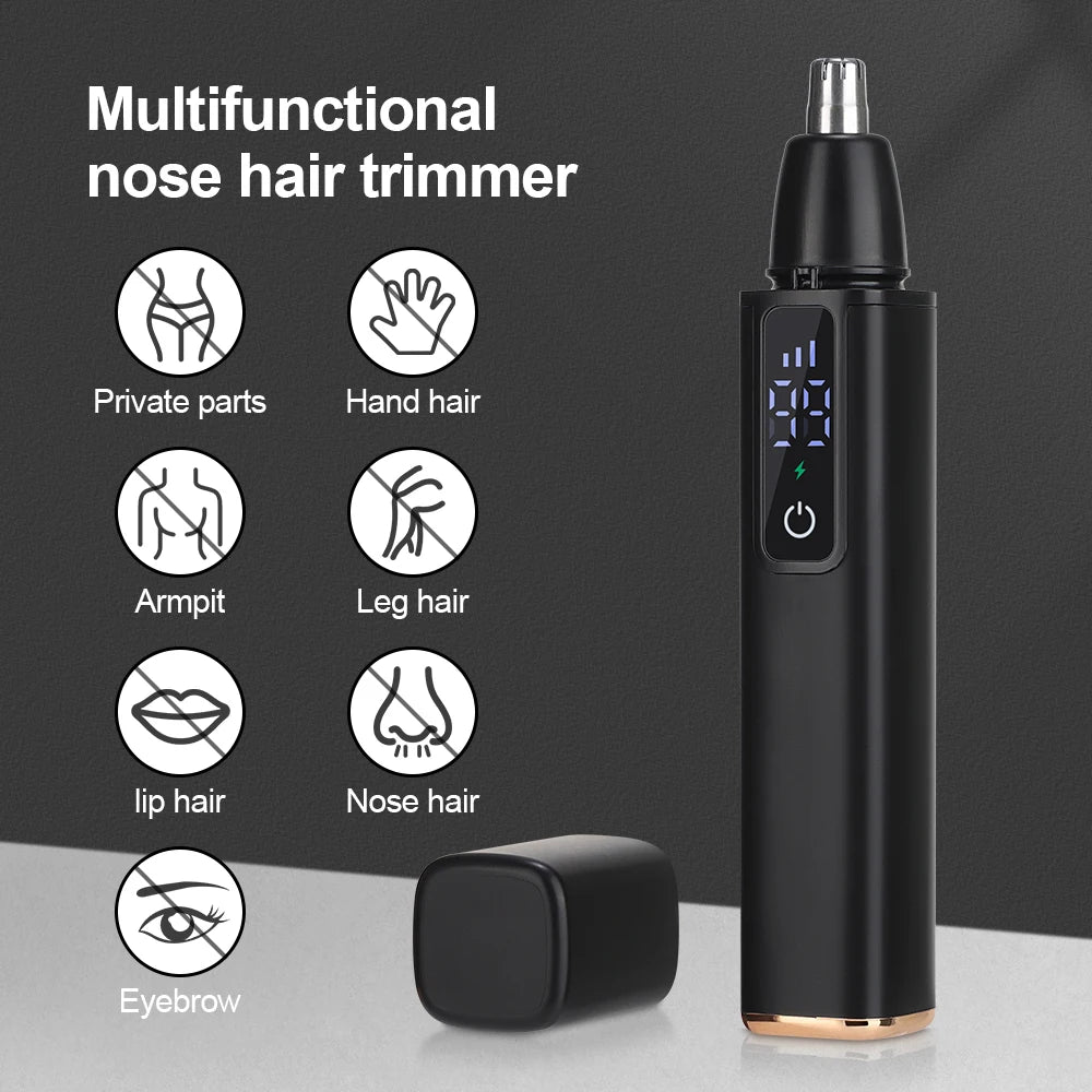 Electric Nose Hair Clipper Rechargeable Professional Trimmer