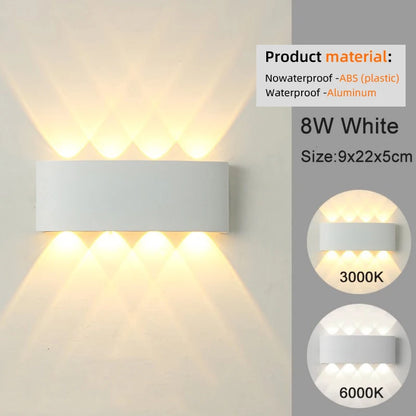 LED Wall Sconces Modern Indoor Outdoor Lamp Decor