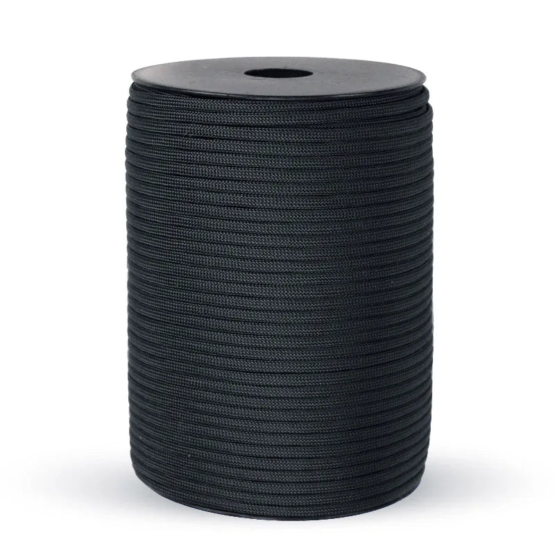 9 Core 650lb Paracord 100m Dia.4mm Military Standard