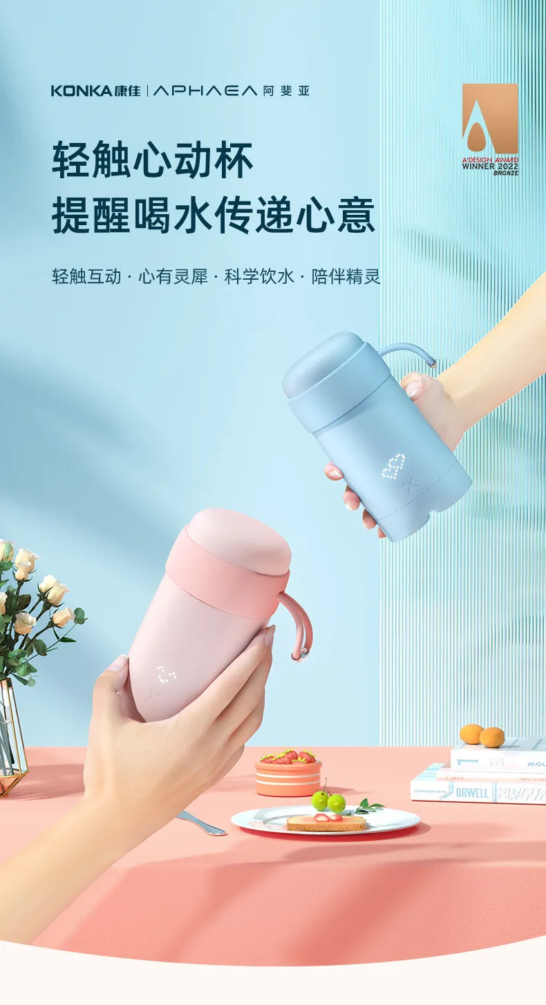 Water Bottle with APP Connectivity Hydration Tracker