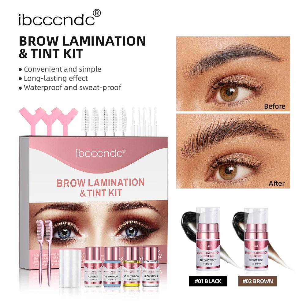 Brow Lamination & Tint Kit And Lash Lift Professional