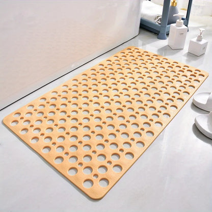 Bathroom Non-Slip Mat With Suction Cup