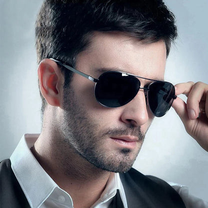 YSYX Pilot Polarized Sunglasses Men Classic Vintage