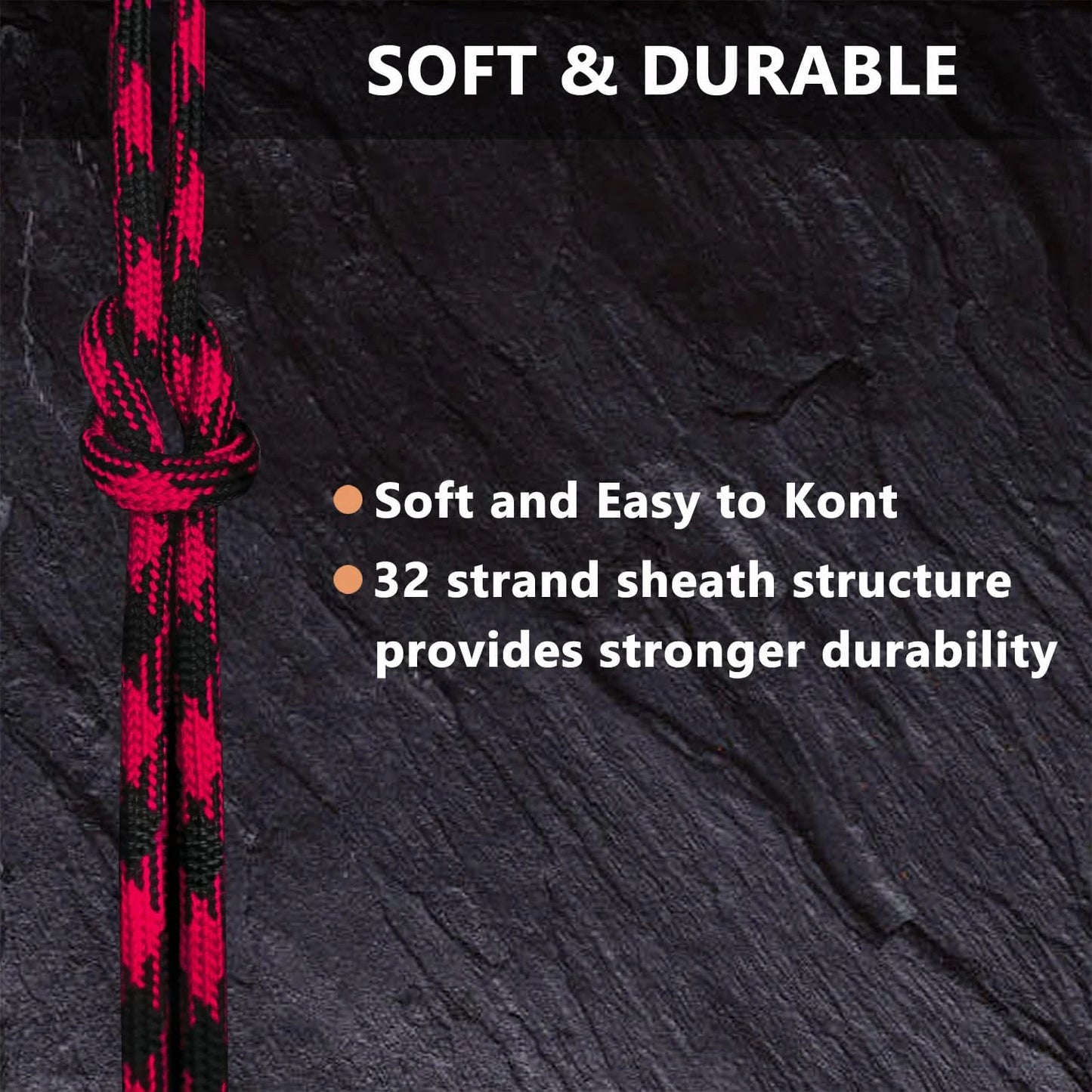 9 Core 650lb Paracord 100m Dia.4mm Military Standard