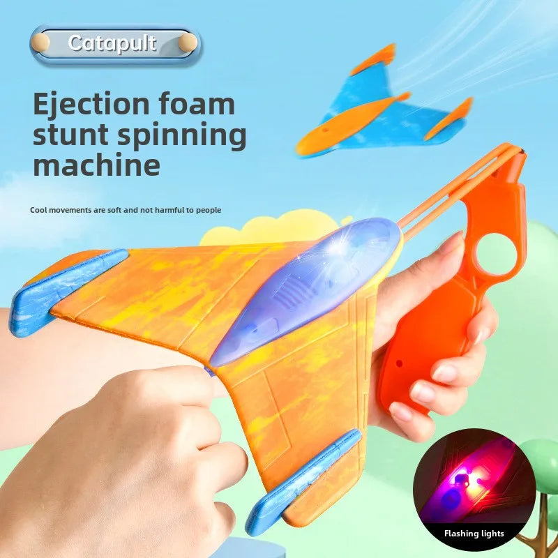 Children's Catapult Foam Aircraft Toys Safety EVA Boomerang