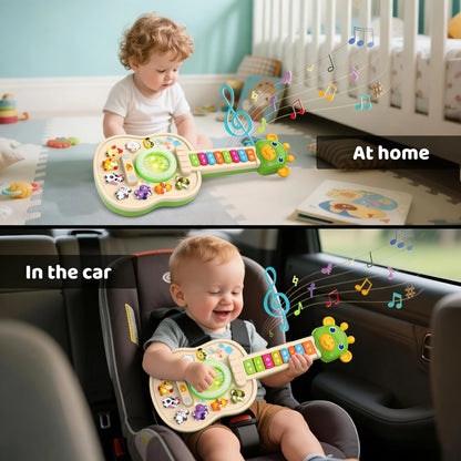 Children's Electronic Guitar Baby Piano with Animal Sounds