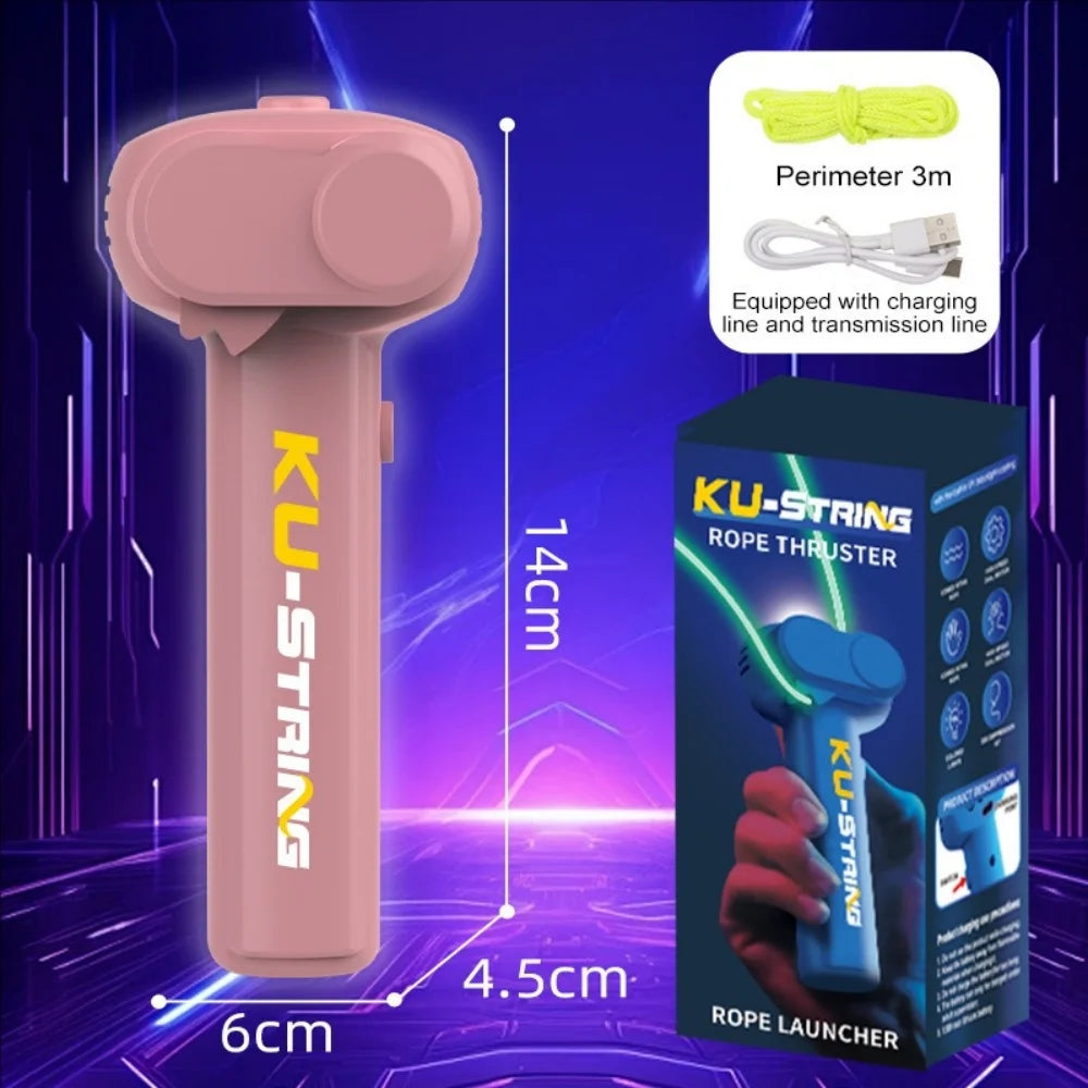Glow-in-the-dark fun electric rope thruster children's outdoor