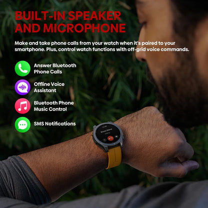 New Ciberer Vertix Stratos 4 GPS Smart Watch 1.43''AMOLED