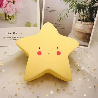 Mini LED Night Light Cartoon Fantasy Star Moon Interior Lighting