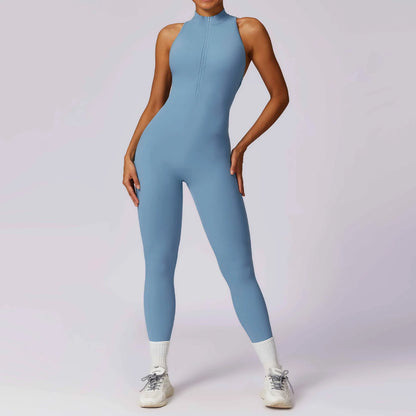 Scrunch Sports Overalls Gym Jumpsuit Women's Fitness