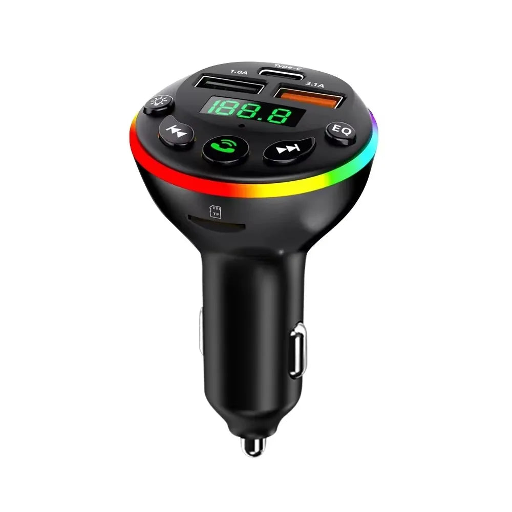 Bluetooth 5.0 FM Transmitter Car MP3 Modulator Player Handsfree