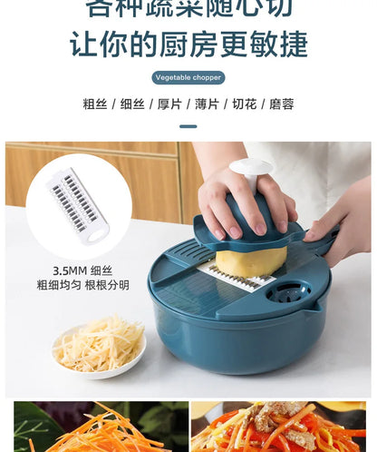 Multifunctional Vegetable Grater Slicer Kitchen Gadget