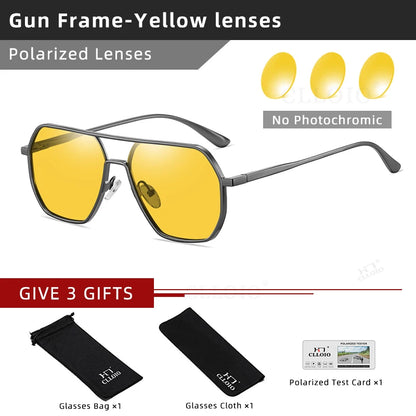 CLLOIO Anti-glare Day Night Vision Glasses Polarized