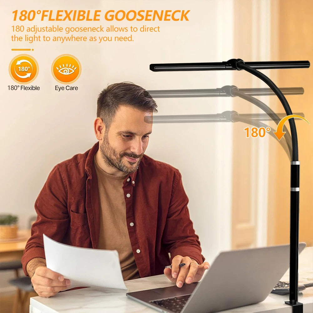 Home LED Eye-Caring Architect Desk Lamp No Flicker