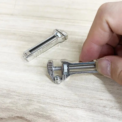 Titanium Alloy Mini Wrench Multitool for Portable Use