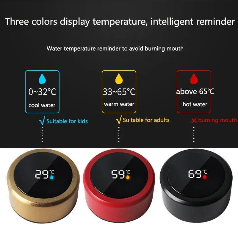 Smart Digital Water Bottle Keeps Cold And Heat Thermal