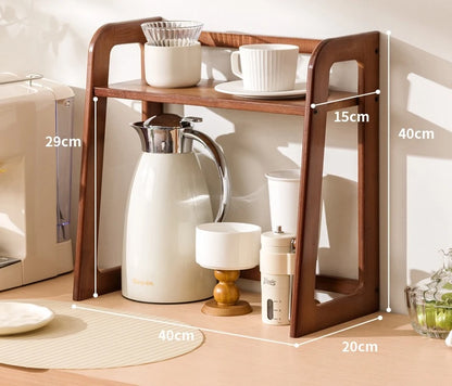 New Kitchen Shelf Countertop Multi-functional Electrical Storage Rack