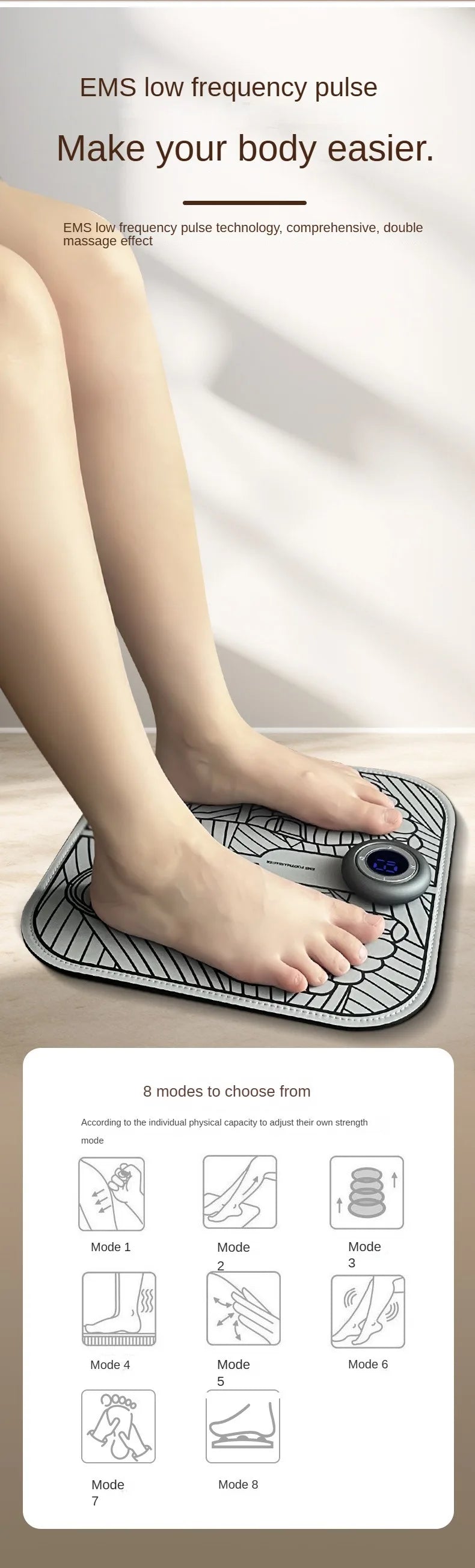 Foot Massager Feet Acupoints Massage Mat