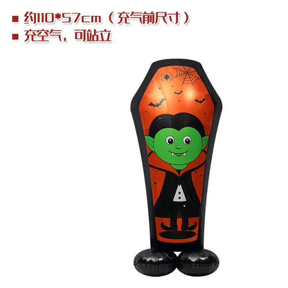 Halloween Inflatable Ghost Tree Balloons Pumpkins Mummy Miko