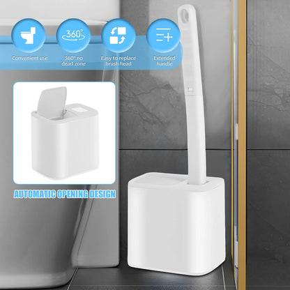 Toilet Brush With Disposable Replacement Head