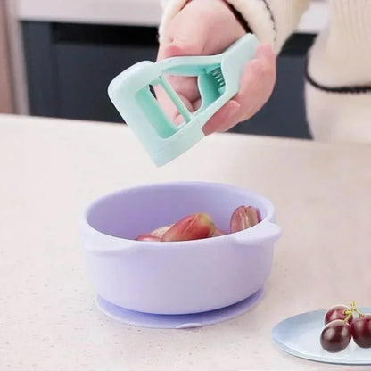 Tomato Slicer Cutter Grape Tools Cherry Fruit Salad Splitter
