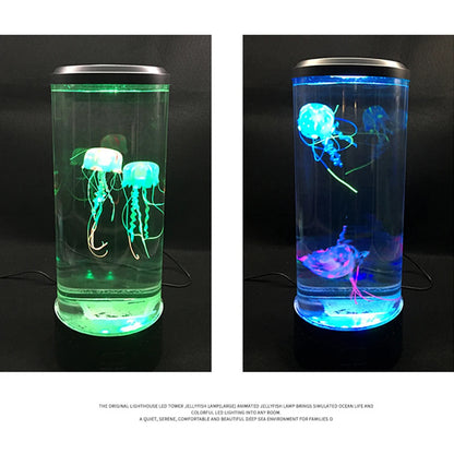 Fantasy USB/Battery Powered Jellyfish LED Lamp