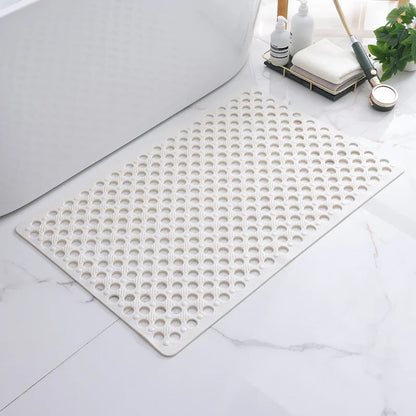 Bathroom Non-Slip Mat With Suction Cup