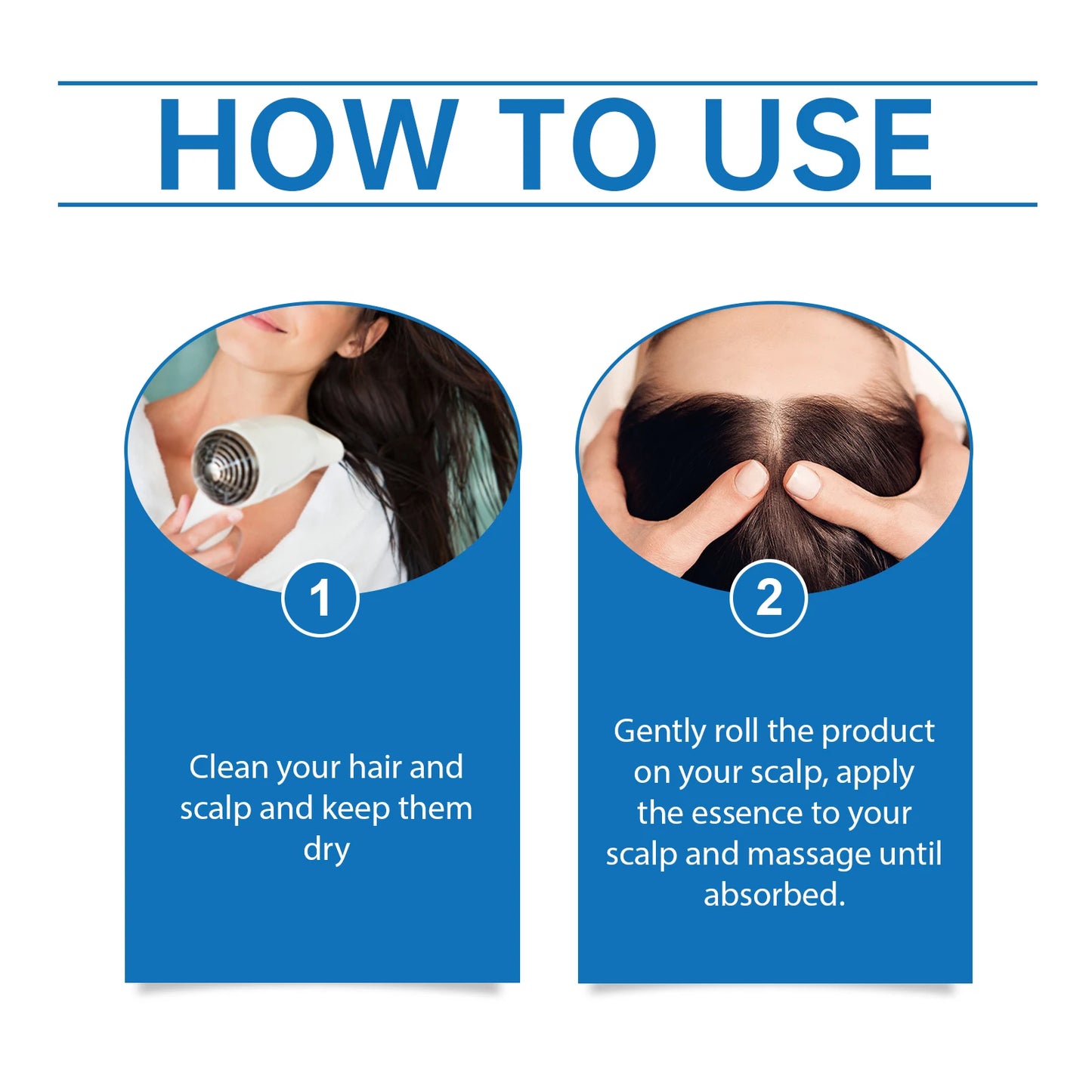 Rosemary Hair Serum Relax Scalp Stimulate Hair Growth