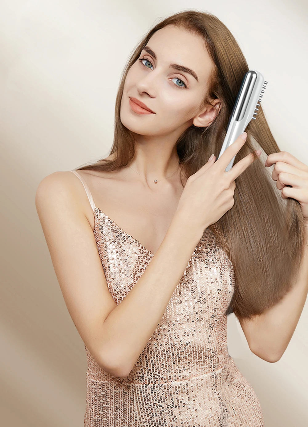 Electric Massage Comb LED Red Light Therapy Hair Growth