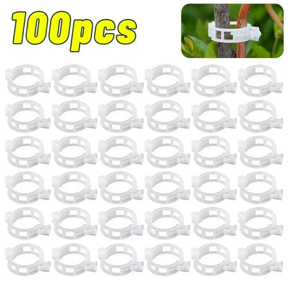 Plant Support Clips Reusable Plastic Connects Vine