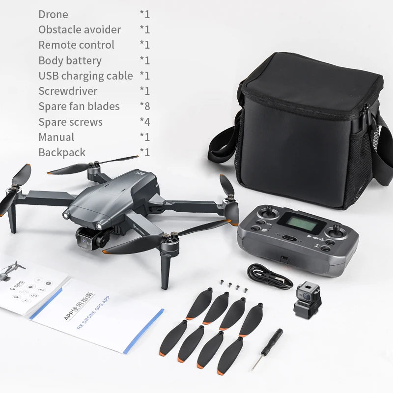 New L600 PRO MAX/PRO GPS Drone 5KM 4K Professional