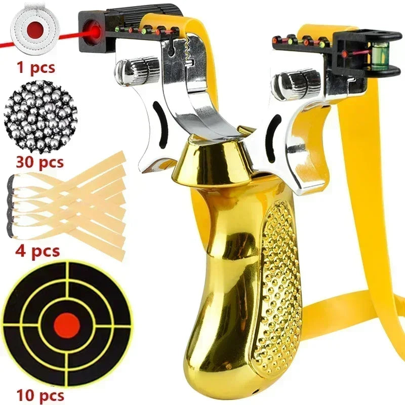 Laser Pointing Slingsshot 10 Style Precision Aiming Slingshot
