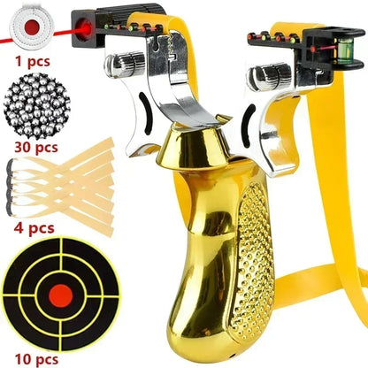 Laser Pointing Slingsshot 10 Style Precision Aiming Slingshot