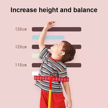Children Growing Bounce Sense Training Pogo Stick Jumper