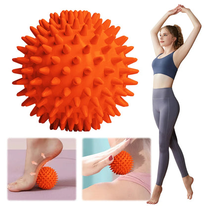Foot Massage Ball With Spikes Pilates Yoga Sports Fitness