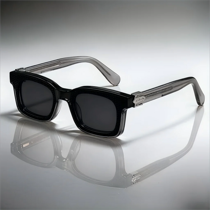 New Fashion Vintage Rectangle Frame Sunglasses Men