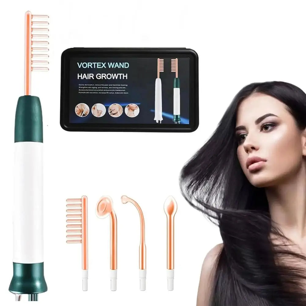 Nourishes Hair Roots Vortex Comb Bundle 4 Settings High Frequency