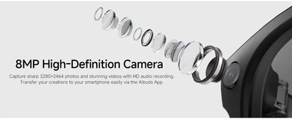 New HD5-ultra AI Smart Glasses AI Real-time Translation