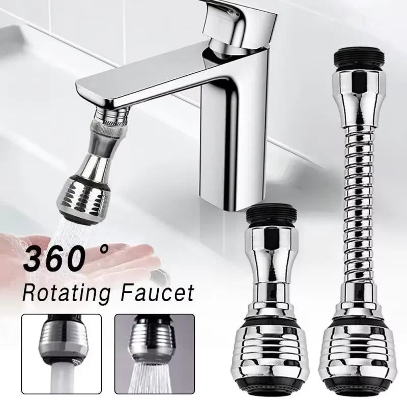 360° Adjustment Kitchen Faucet Extender Kitchen Dual Mode