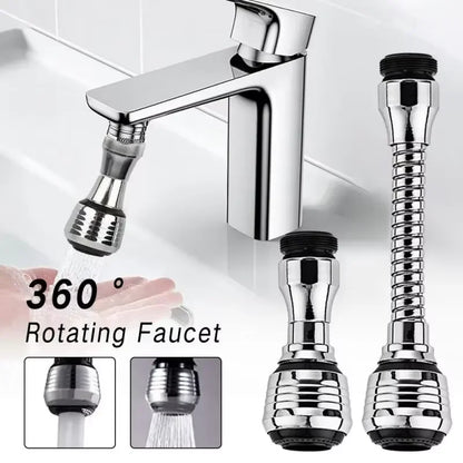360° Adjustment Kitchen Faucet Extender Kitchen Dual Mode
