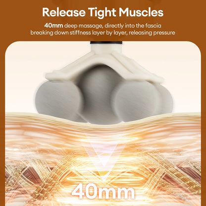 99 Level Electric Massage Gun Powerful Fascia Gun High-Frequency