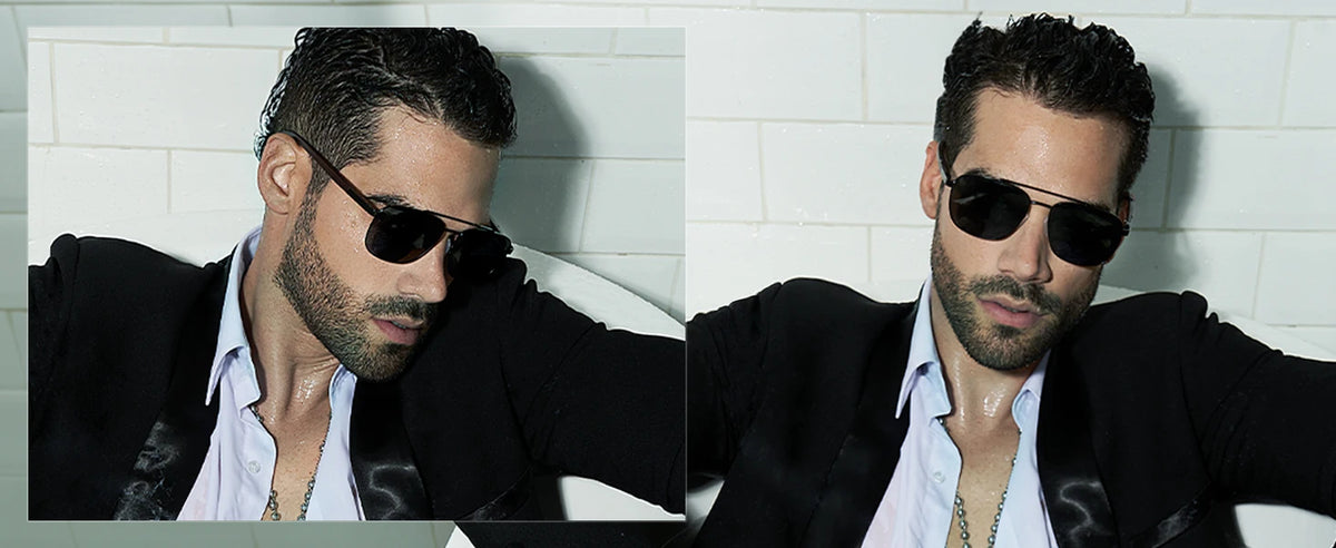 ZENOTTIC Trend Wood Polarized Sunglasses for Men